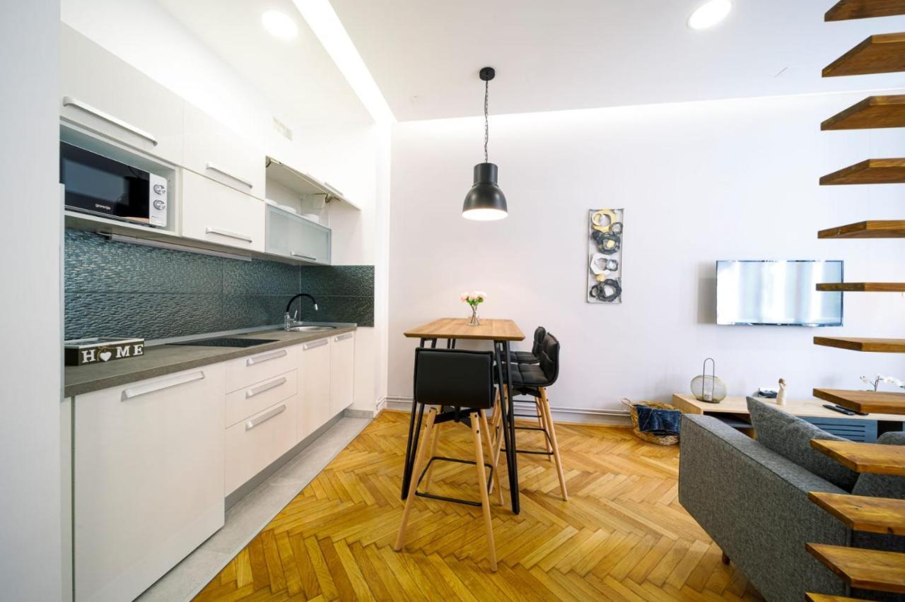 Studio Apartman Leon, Gajeva 7 Zagabria Esterno foto
