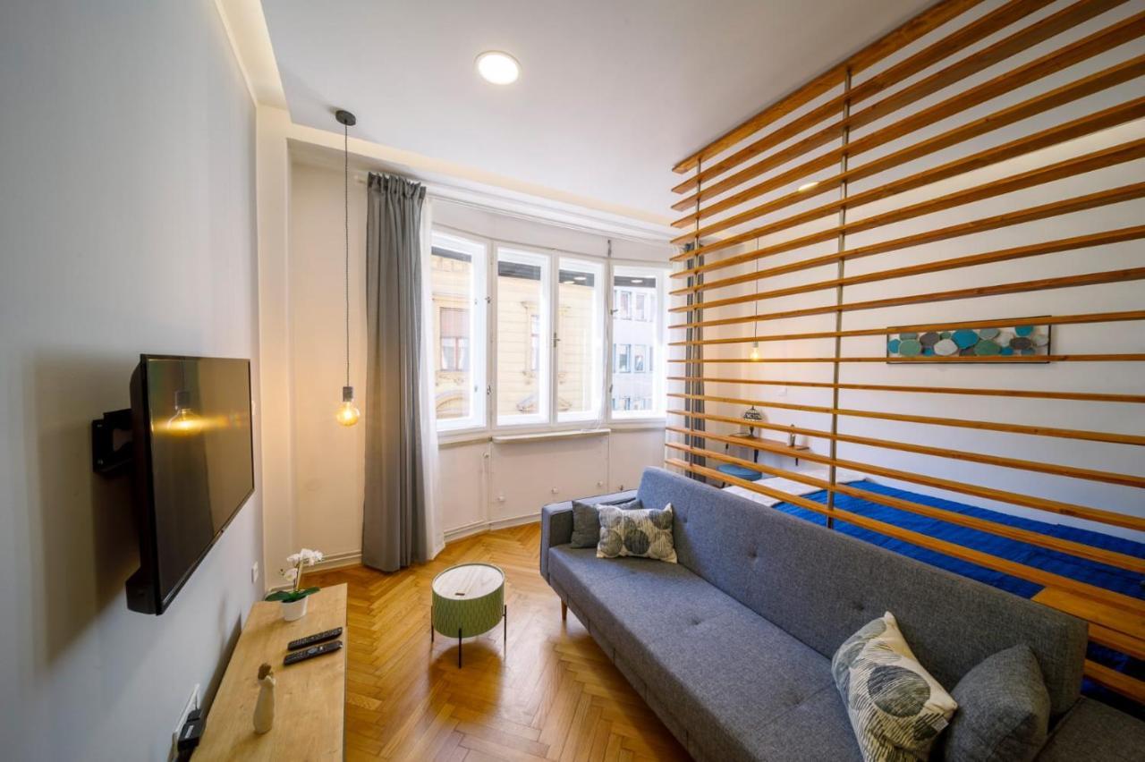 Studio Apartman Leon, Gajeva 7 Zagabria Esterno foto